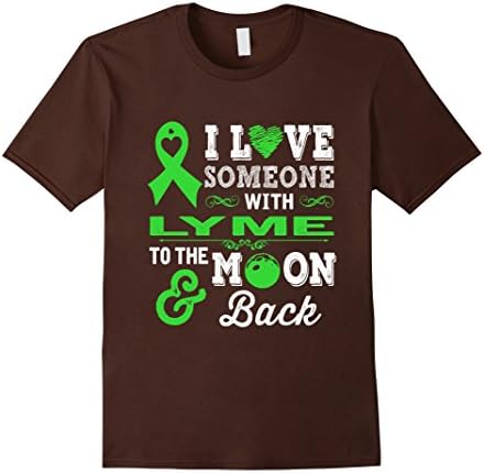 Men's Lyme Disease Awareness T Shirt For Women/Men/Kids Medium Brown
