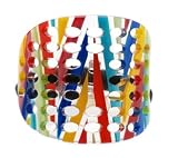 France Luxe Netting Oval Ponytail Holder - Rio