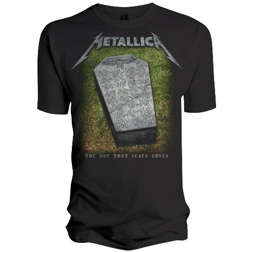Metallica Never Die Black Mens T-shirt Medium