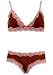 Cosabella Sex and the City Miranda Rosangel Cocoa Bra and Hot Pant