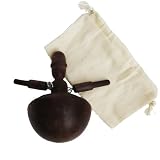 Wood Spinning Top Toy Game Antique Wooden Vintage Reprodution