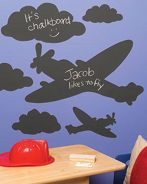 Buy Peel & Stick Chalkboard Planes & Clouds From Wallies & WallCandy Arts online at Discounted New and Used prices. Delivered to your door with Off-The-Bookshelf.