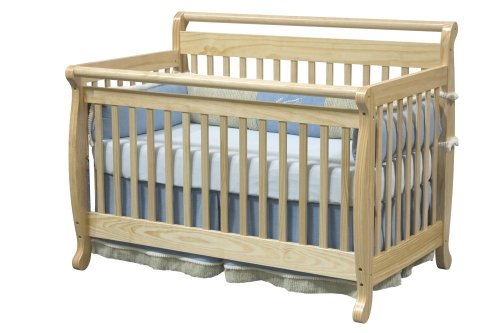 Kitchen: Emily 3 in 1 Crib in Natural Finish By Da Vinci Baby Furniture