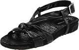 Rockport Women's Jada Ankle-Strap Sandal,Black,5.5 M US