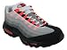 Nike Air Max 95 Mens Running Shoes [609048-106] White/Solar Red-Neutral Grey-Medium Grey Mens Shoes 609048-106-11