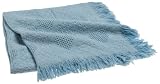 Faribault Mills Baby Hearts Crib Blanket, Blue