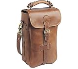 Mulholland 2 Bottle Wine Carrier Leather