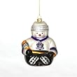 Los Angeles Kings NHL Glass Snowman Ornament (5.5")