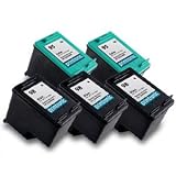 HP 98 C9364WN HP 95 C8766WN Compatible Remanufactured Combo Pack - 3 Black 2 Color Ink Cartridges