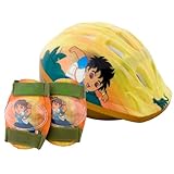Diego Micro Bicycle Helmet and Protective Pad Value Pack