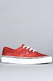 Vans Footwear The Authentic Sneaker in Red Glitter - Sneakers for Women