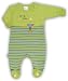 Baby : Bright and Cozy Footed Gown (Purple,12M)