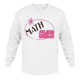 MATH Chick Adult Long Sleeve T-Shirt Various Colors