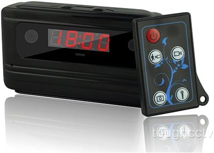 Wiseup 720P HD Alarm Clock Hidden Security Camera Motion Detective DVR 140° View Angle(new)