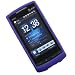Silicon Skin Purple Rubber Soft Cover Case for HTC PURE TOUCH DIAMOND 2 AT&T [WCP469]