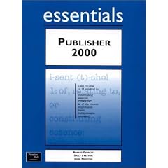 Publisher 2000 Essentials and CD