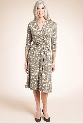 Classic Collection Betty Spot Wrap Dress