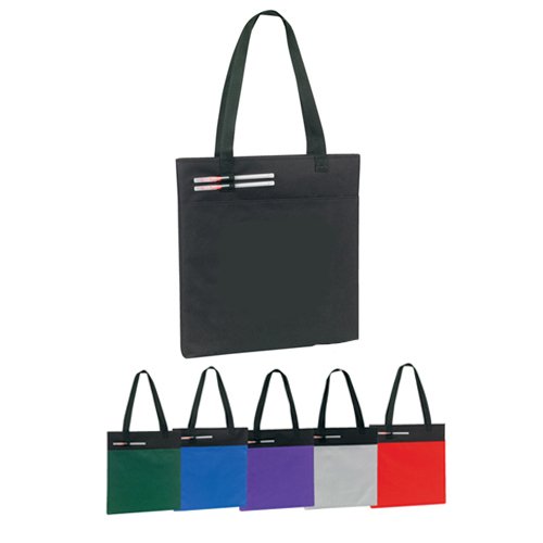 Event Shopping Tote Bag, Black