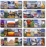 WORLD LANDMARKS AND LOCALES TOPPER