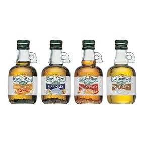 Flavored Extra Virgin Olive Oil 4 8.5 oz bottles by Grand'Aroma mix flavored extra virgin olive oil