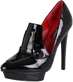 Charles Jourdan Collection Women’s Kristen Platform Pump,Black,6.5 M US