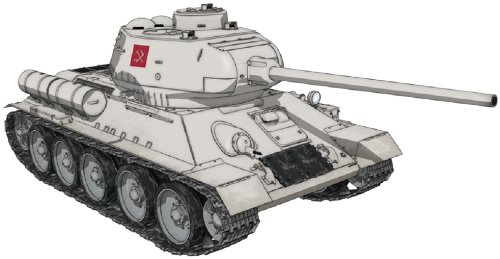 1/35 Girls & Panzer Series GP-11 T34/85 Pravda high school ver. by Platts