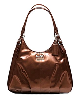 Coach Madison Patent Leather Maggie 18760