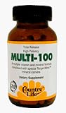 Country Life - Multi 100 Time Release With Target Mins Mineral Carriers - 30 Tablets