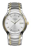 Diamond Caravelle Bulova Men’s Accent Silver and Black Dial Watch # 45D003