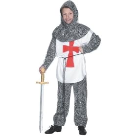 Knight Crusader Child costume - Size Medium Age 6-8