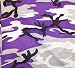 Purple Camouflage Bandana