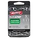 Arrow Fastener RLFA3/16IP Long Large Flange Aluminum 3/16-Inch Rivets, 30-Pack