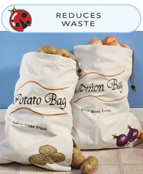 Sprout-Free Vegetable Bags Set Of 2