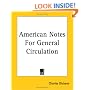 American Notes For General Circulation
