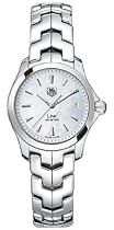 TAG Heuer Women's Link White Mother of Pearl Watch #WJF1410.BA0585