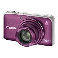 Canon PowerShot SX210 IS Digitalkamera (14 Megapixel, 14-fach opt. Zoom, 7.6 cm (3 Zoll) Display) violett