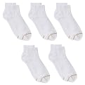 All Pro 5pk Cotton Ankle Socks (8-14) - White