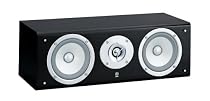 Yamaha NS-C525 Custom Series 2-Way Acoustic Suspension Center Channel Speaker, Black (Single)