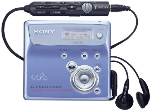Childrens Toyshop  Electronics : Sony MZ-N505 Blue Net MiniDisc Walkman