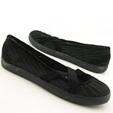 NANETTE LEPORE for KEDS Cross Skimmer New Flats Black Ladies by NANETTE LEPORE for KEDS