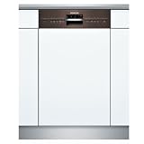 Siemens SR55M432EU Teilintegrierter Geschirrspüler / A+ A / 44.8 cm / braun / AquaStop / Reiniger-Automatik