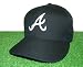 1969 Atlanta Braves Road Navy Fitted Hat