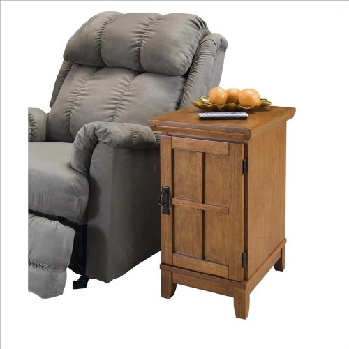 Home Styles 5180-25 Arts Crafts Chair End Table