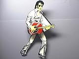 ELVIS PRESLEY White Pendulum Swinging Legs Clock NEW