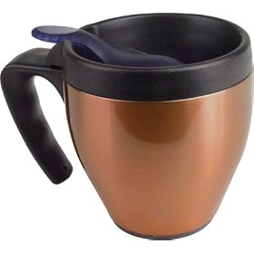 Click here to buy Avantro LCM30 CPM Copper Metallic Leakproof Vacuum Desk Mug 10-oz. by Avantro.