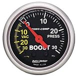 Auto Meter 3303 Sport-Compact Mechanical Boost / Vacuum Gauge