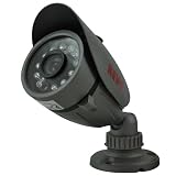 Revo RCBS12-2 Indoor/Outdoor Bullet 600TVL Super High Resolution Camera - RJ12/BNC Type 33-Feet Nightvision