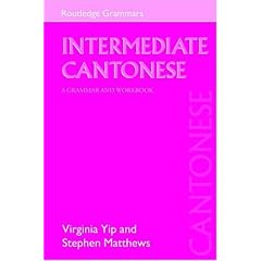 Intermediate Cantonese: A Grammar and Workbook (Routledge Grammars)