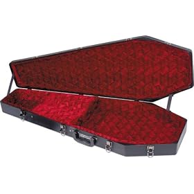 Coffin Case B-195CAMO Wood Bass Case, Camoflauge Exterior with Black Interior by 