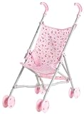 Corolle Nursery Floral Print Umbrella Stroller - 22 x 19 x 11